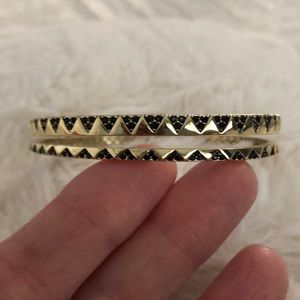 House of Harlow 1960 gold bangle bracelet